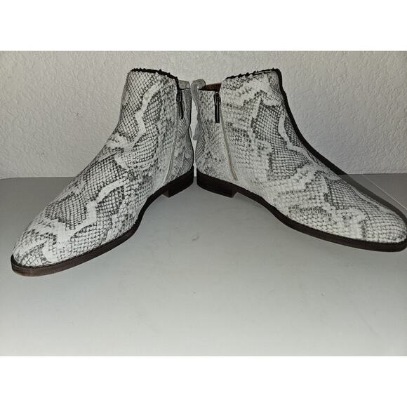 New! Franco Sarto Women's Darona Western Inspired Boot Snakeskin Pattern 9.5 - Picture 6 of 12